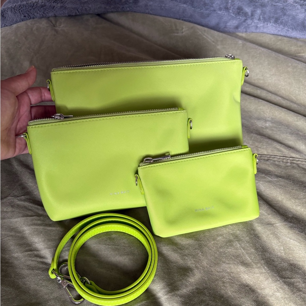 Mina BAIE Neon Pouch Set